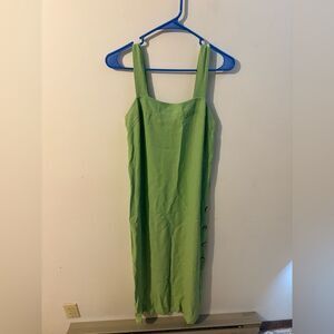 Dana Kay Green Sleeveless Dress